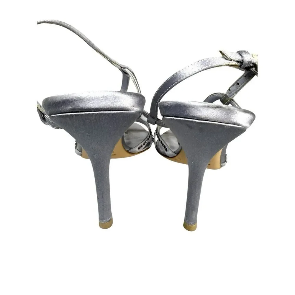Valentino Garavani Rare Butterfly Crystal Heels 38.5 Violet Italy